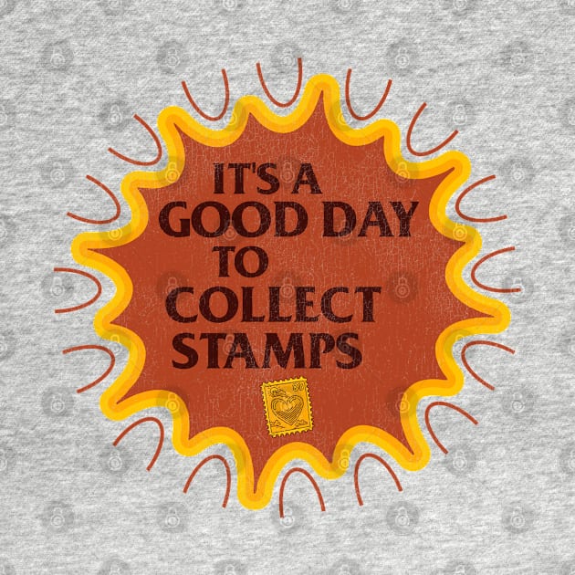 It's a Good Day to Collect Stamps by darklordpug